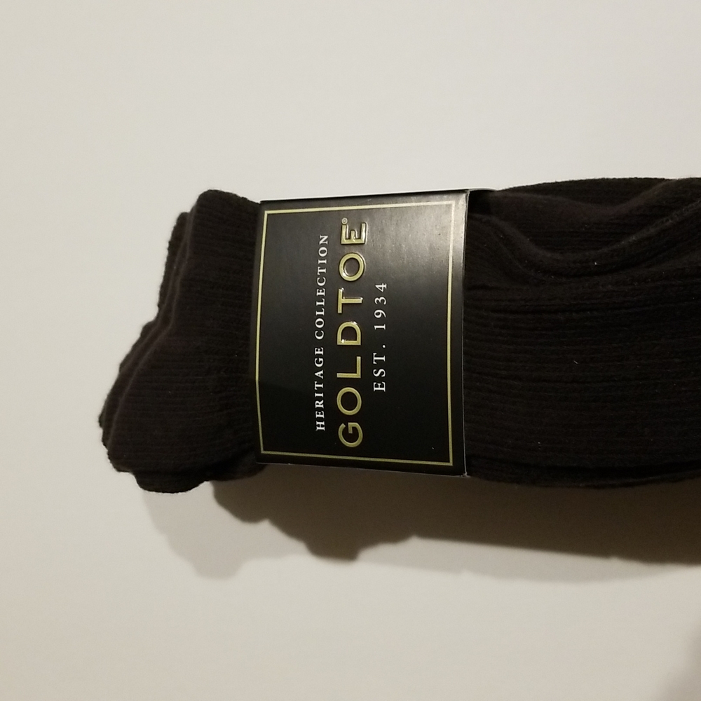 Men Socks Goldtoe 12-16 3 pairs